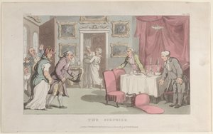 The Surprise, from The Vicar of Wakefield, May 1, 1817., May 1, 1817. 作者 托马斯·罗兰森