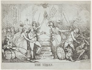 泰晤士报》，1788年12月，1788年12月。 作者 托马斯·罗兰森