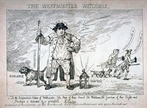 威斯敏斯特守望者》，1784年 作者 托马斯·罗兰森