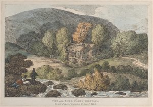 康沃尔河上的风景，来自康沃尔的风景，1812年4月12日。，1812年4月12日。 作者 托马斯·罗兰森