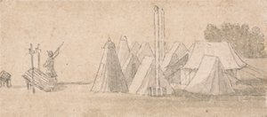 营地场景 作者 托马斯·桑德比