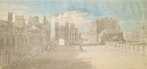 右边是Whitehall，Holbein Gate和Banqueting House