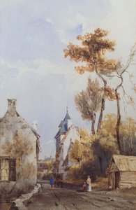 滑铁卢村街景 作者 托马斯·肖特男孩