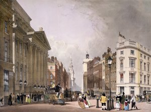 Cheapside and Mansion House，1842 作者 托马斯·肖特男孩