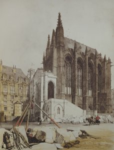 Sainte Chapelle，来自巴黎风景画廊，于1839年出版 作者 托马斯·肖特男孩