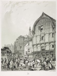 旧法国皮卡第的如画浪漫之旅（第 2 卷）：  罗耶（夏尔-诺迪埃、J. 泰勒和阿尔方斯-德-凯勒的旧法国如画浪漫之旅：罗耶） 作者 托马斯·肖特男孩