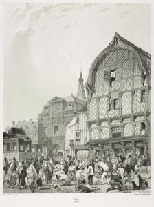 法国古堡风景如画和浪漫之旅，Picardie Vol。 1840年2月2日。 作者 托马斯·肖特男孩