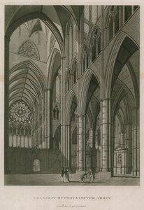 伦敦威斯敏斯特教堂的Transept