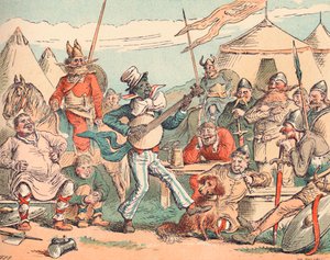 丹麦阵营的阿尔弗雷德国王（King Alfred），建于1884年