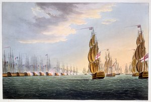 尼罗河之战，1798年8月1日 1816年 作者 托马斯·萨瑟兰