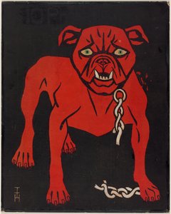简单的斗牛犬