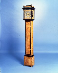 黄杨木Tompion夜钟，约1678-80年（黄杨木和乌木）