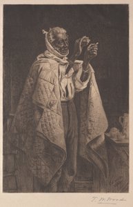 他自己的医生，1883年。 作者 托马斯·沃特曼·伍德