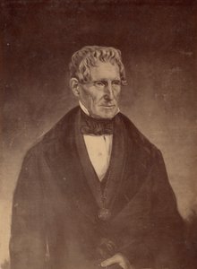 理查德-拉什的肖像1780-1859，0。 作者 托马斯·沃特曼·伍德