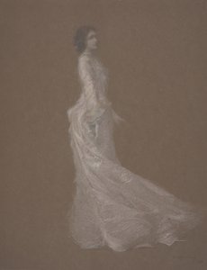 粉色连衣裙，约1894年