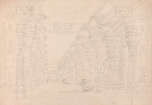 1792年7月，马杜拉的Tremal Naigs Choultry（另见195090） 作者 托马斯和威廉丹尼尔