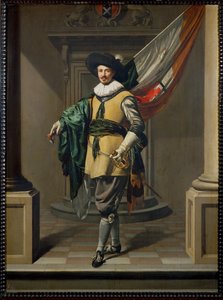 Loef Vredericx 作为阿姆斯特丹市的旗手