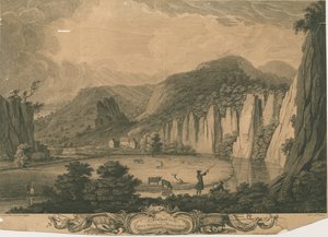 Wetton Mill：雕刻，nd [c 1743]（印刷） 作者 德比的托马斯（后）史密斯