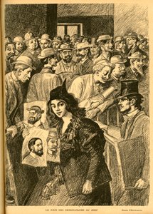 Illustration of Heidbrinck (1852-1914) in Le Rire 作者 西奥菲勒·亚历山大·斯坦伦