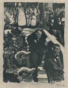 Rochefort Se Meurt，1898年，1919年 作者 西奥菲勒·亚历山大·斯坦伦