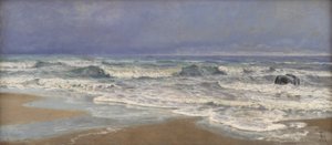北海冲浪的灰霾天 作者 托瓦尔德·尼斯
