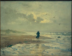 Strandansicht。斯卡恩附近的格林纳 作者 托瓦尔德·尼斯