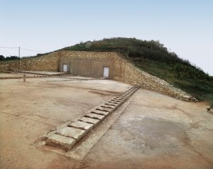保加利亚 Sveshtari 色雷斯墓，公元前 3 世纪（照片）