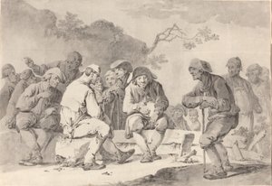 阿彭策尔的乡村民俗自画像 作者 提比略·多米尼库斯·沃彻（Tiberius Dominikus Wocher）