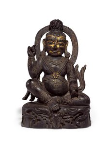 大乘佛像（镀金紫檀） 作者 藏族学校