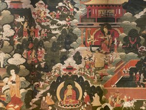 释迦牟尼佛的生活场景 作者 藏族学校