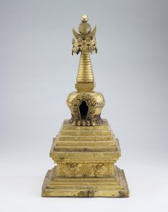 佛塔，17世纪末-18世纪初 作者 藏族学校