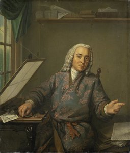 雕刻师扬·卡斯帕·菲利普斯 (Jan Caspar Philips) 的肖像