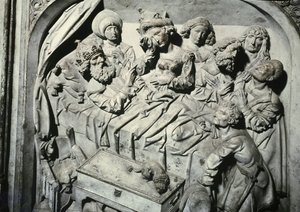 Henri II墓973-1024和他的妻子Kunigunde，皇帝之死的细节，1499-1513石头