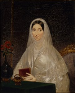 1840年代伯爵夫人塔季扬娜·格里特西纳·波泰姆基纳的肖像