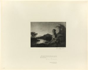 西塞罗的别墅，选自《英国古代艺术大师》（Old English Masters