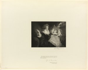 德文郡公爵夫人和孩子，选自英国古代艺术大师作品