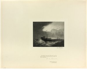 雅茅斯附近的渔船，选自英国古代大师作品 作者 蒂莫西·科尔