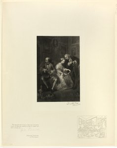 婚礼的方式（细节），选自《古英语大师》（Old English Masters