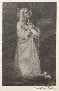 老意大利大师：处女雕像，1888-1892年。
