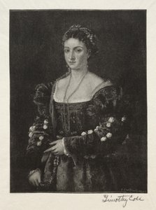 古老的意大利大师：拉贝拉（La Bella），1888-1892年。 作者 蒂莫西·科尔