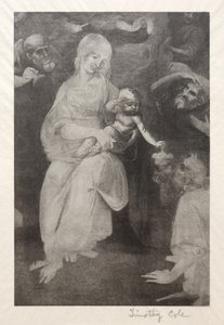 意大利古代大师：《麦当娜与孩子》，1888-1892年。 作者 蒂莫西·科尔