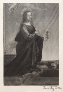 古老的意大利大师：玛格达琳（Mary Magdalen），1889年。 作者 蒂莫西·科尔