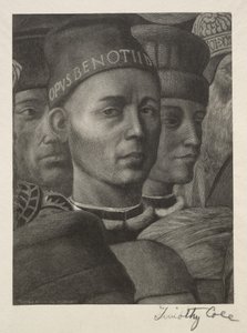 意大利古代大师：贝诺佐·戈佐利（Benozzo Gozzoli）肖像，1888-1892年。 作者 蒂莫西·科尔