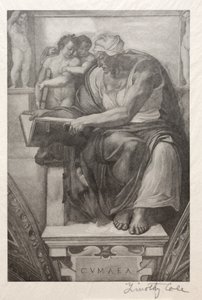 古老的意大利大师：库马西比尔（Cumaean Sibyl），1888-1892年。 作者 蒂莫西·科尔