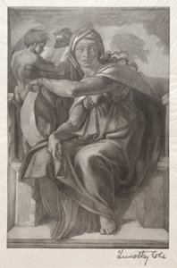 古老的意大利大师：1890年的德尔菲·西比尔（Delphian Sibyl）。 作者 蒂莫西·科尔