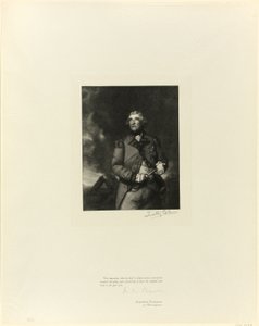 希斯菲尔德勋爵肖像，选自英国古代艺术大师作品 作者 蒂莫西·科尔
