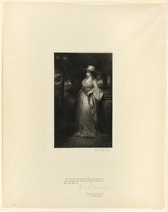 女士肖像，选自英国古代艺术大师作品 作者 蒂莫西·科尔