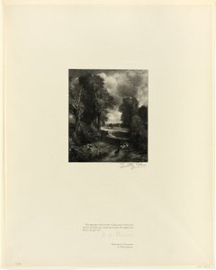 玉米田》，选自《英国古代艺术大师作品集 作者 蒂莫西·科尔