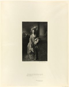 尊敬的格雷厄姆夫人，选自英国古代大师作品