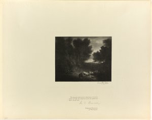 汲水处》，选自《英国古代艺术大师作品集